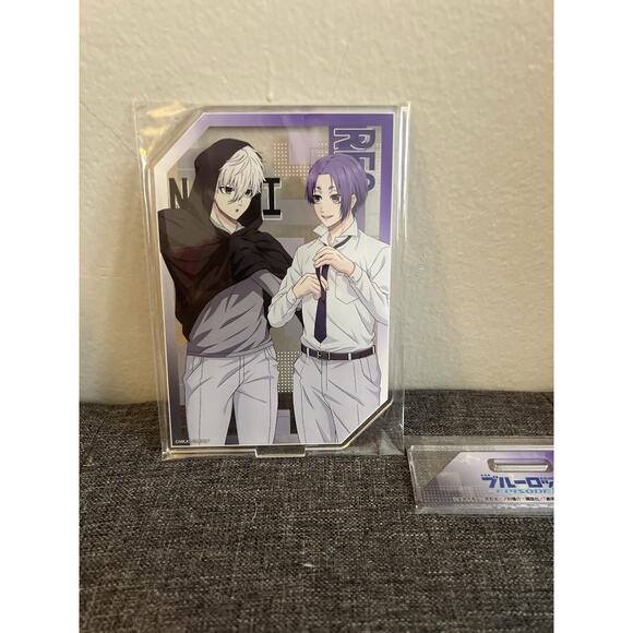 Blue Lock Episode Nagi Acrylic Stand Seishiro Nagi Mikage Reo Brand New - Picture 2 of 3